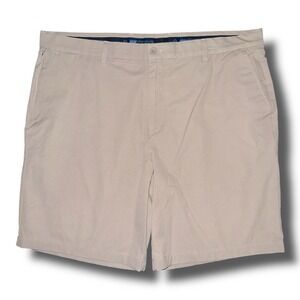VINEYARD VINES On The Go Shorts Men 40 Beige OTG 9" Golf Performance‎ Stretch